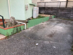 波板カーポート解体撤去後