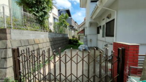 カーポート撤去後