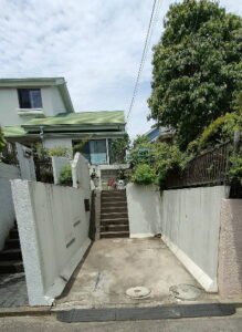 アーチタイプカーポート撤去後