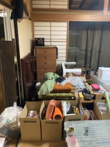 粗大撤去搬出前