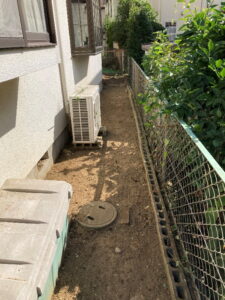 ドクダミ草刈り後2