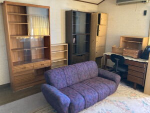 粗大家具撤去前