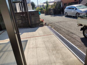 2台用跳ね上げ門扉撤去後