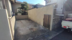 カーポート解体撤去完了