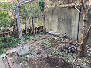 物置解体撤去後