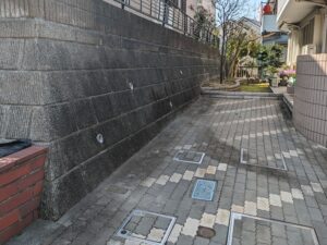 カーポート撤去後