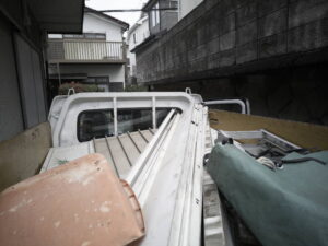 物置解体撤去完了