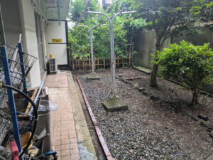 マンション専用庭草刈り後