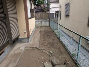 草刈り作業完了後2