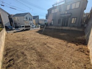 空き地草刈り完了後2