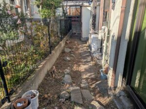 草刈り伐採動線確保後2