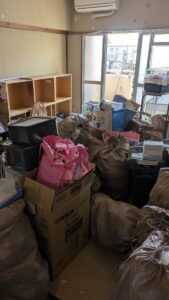 片付け仕分け後