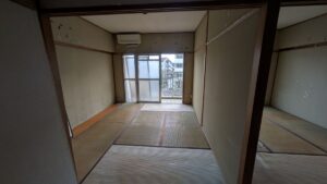 空き家片付け搬出後